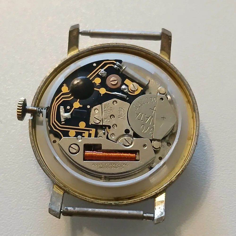 Parts/Repair Vtg 1970s Love Is Watch Kim Casali LA Times Swiss ASA Co Quartz